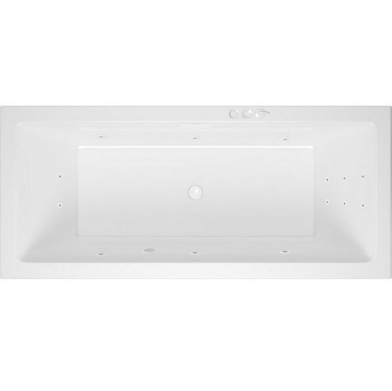 Ванна гидромассажная Excellent Heaven Slim "SMART" WAEX.HEV18S.SMART.WH 180x80 (белый), каркас, слив-перелив